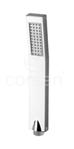 Słuchawka prysznicowa stalowa profilowana prostokątna CMP098 Anti-Calc CORSAN 22x3,5 cm - DARMOWA DOSTAWA OD 500 zł